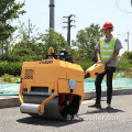 Double tambour à pied derrière l'équipement de compactage à rouleaux vibrants du compacteur FYL-750